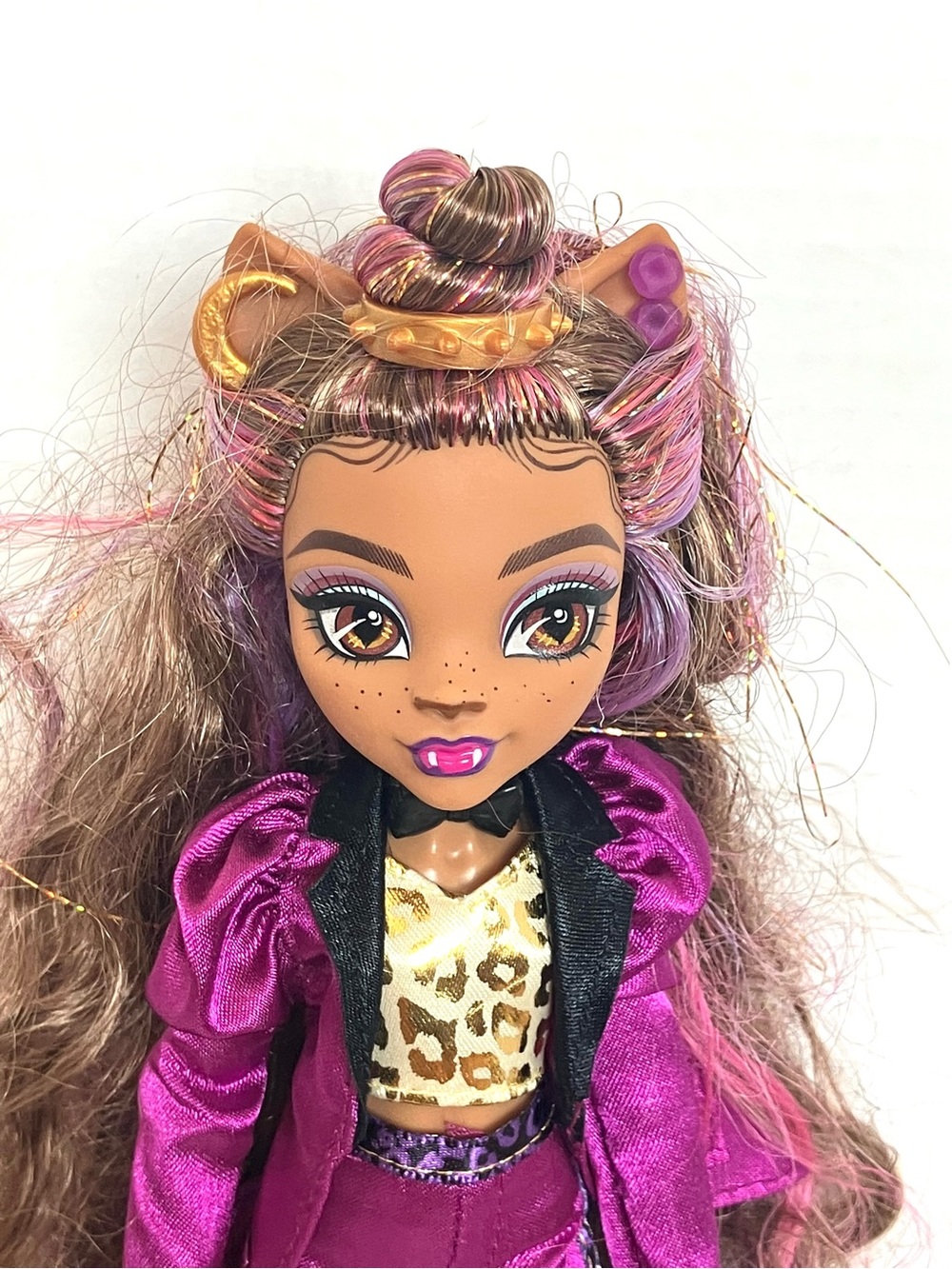 Monster High Monster Ball Clawdeen Wolf Fashion Doll Incomplete Read Mattel